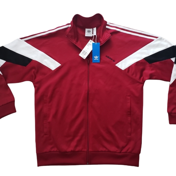 Men's Adidas Originals Palmeston Track Jacket Full Zip Medium DX2087 Colorblock - Picture 10 of 15